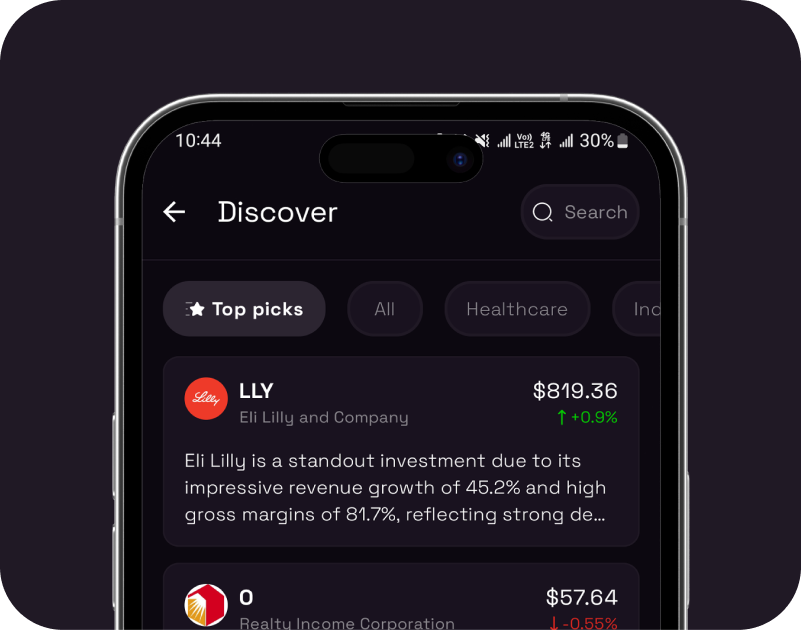 Image snippet of GPT Investor Application